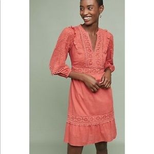 Anthropologie NWT Akemi + Kin Coral Dress